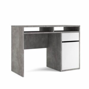 Tvilum Function Plus skrivebord - 1 låge - Oxid beton